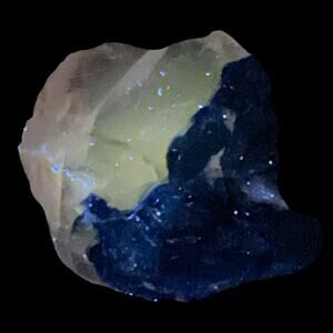 Pink Black Infused Glass Cullet Glowing‎ Manganese Slag Glass #4GX172